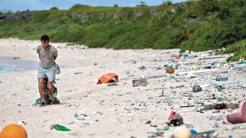 Isla en el Pacífico, paraíso arruinado por el plástico
