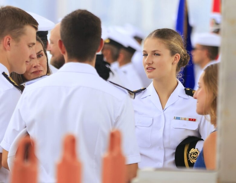 Imágenes de la llegada de la princesa Leonor y la reina Letizia a Panamá