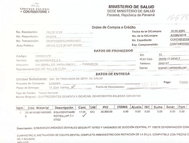 El Minsa hace compras a empresa que estuvo vinculada al ministro Fernando Boyd