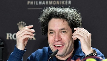 Venezolano Gustavo Dudamel, eufórico antes de su presentación en Viena