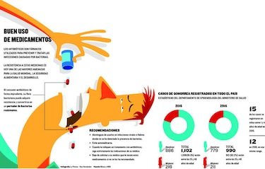 Salud, en riesgo por bacterias resistentes