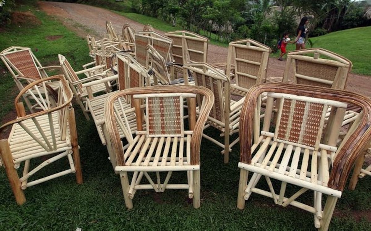 Arte, muebles y mimbre en San Pedro, Penonomé