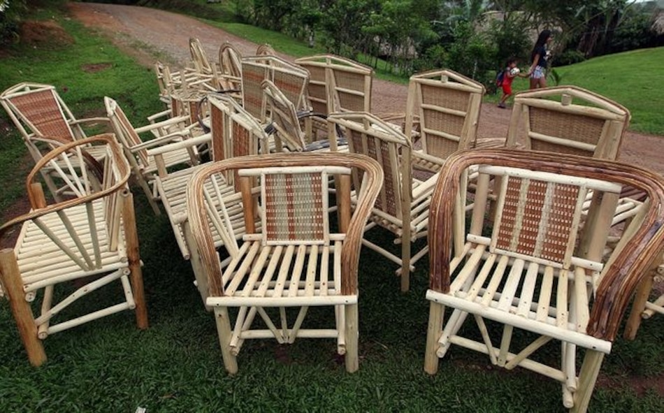 Arte, muebles y mimbre en San Pedro, Penonomé