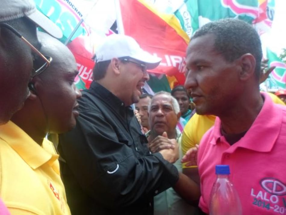 José Domingo Arias recorre Colón