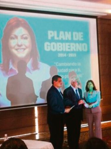 Martinelli en apoyo abierto a alcaldesa