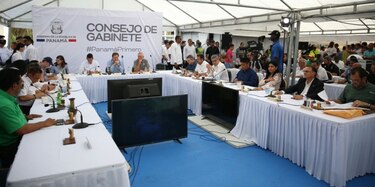 Presidente Juan Carlos Varela asegura que no dialogará con los que buscan detener el progreso de Colón