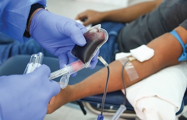 El beneficio de un día libre por una donación de sangre