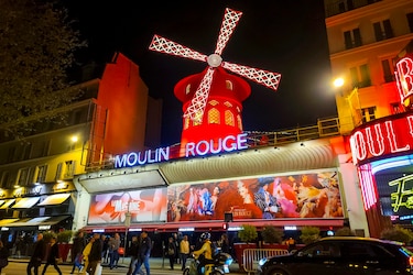 El mítico Moulin Rouge, la secular fiesta del ‘cancán’