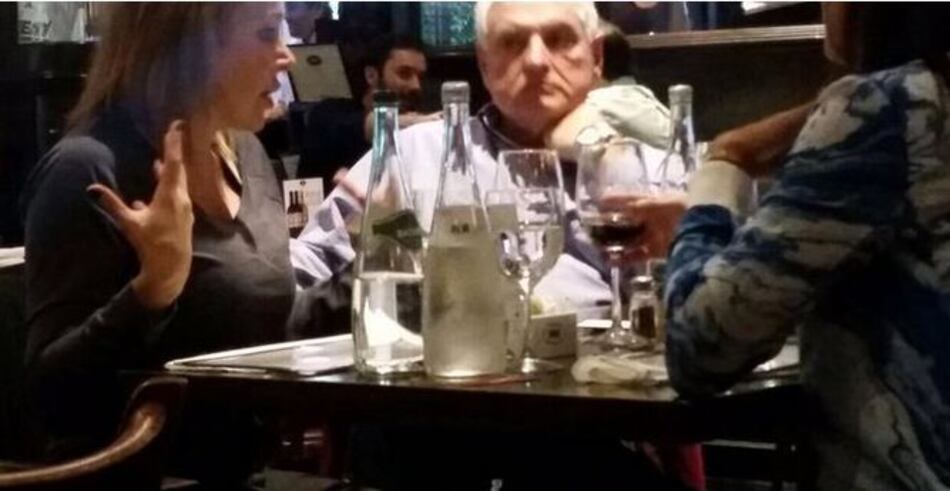 Fotos del expresidente Martinelli circulan en redes