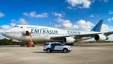 Venezuela y Argentina en disputa por avión incautado