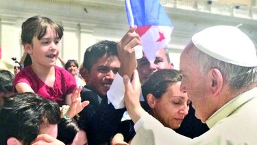 ‘Yo conocí al Papa’: Madrid