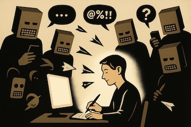Cobardes del anonimato: héroes invisibles del teclado