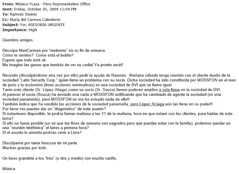 López Aliaga y los Panama Papers