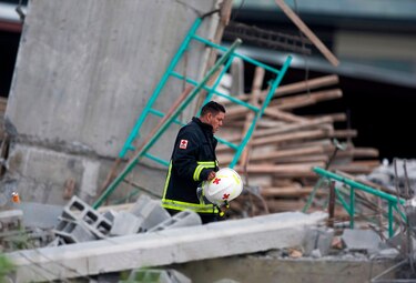 Al menos 7 muertos tras derrumbe de centro comercial en México