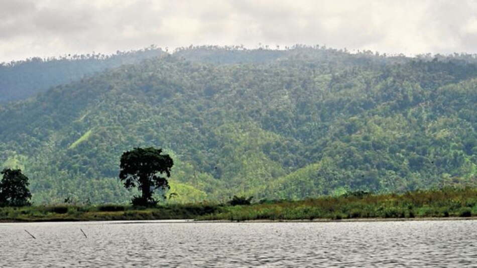 El Ministerio de Ambiente verifica los límites del humedal San San Pond Sak