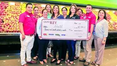 Grupo Rey entrega aporte a la Fundación ProEd