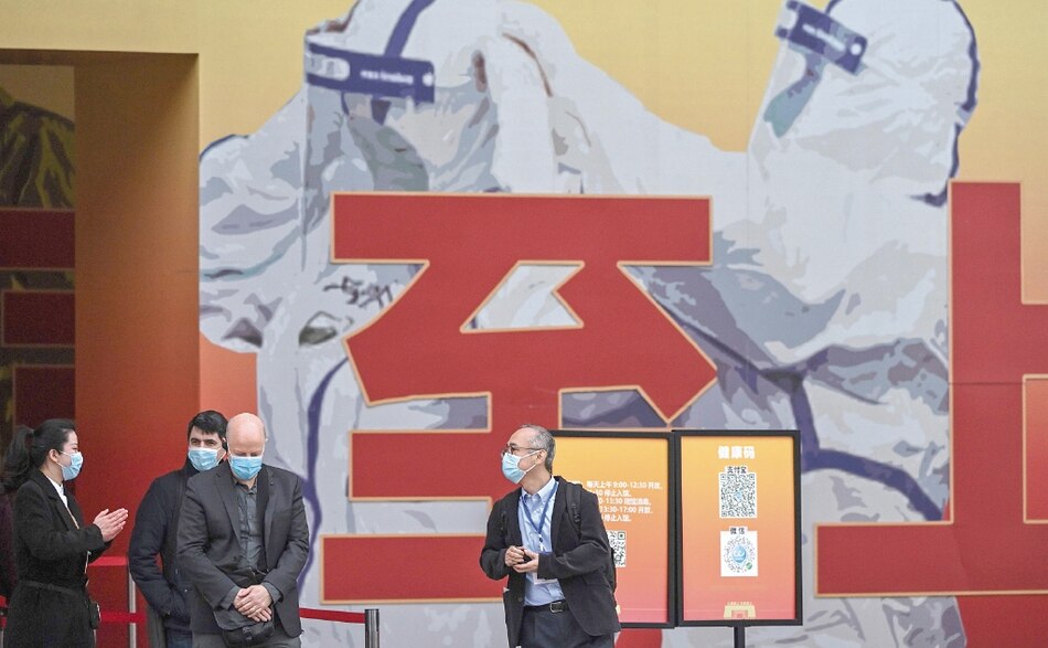 Misión de la OMS visita hospital de Wuhan