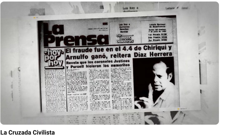 Roberto Díaz Tapiero, ‘El junior’: la infancia en el corazón del régimen de Noriega