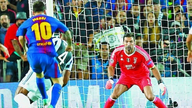 Messi acabó con la Juve