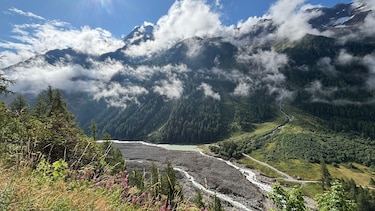 Cómo el derretimiento de los glaciares amenaza la idílica vida en los Alpes que define a Suiza