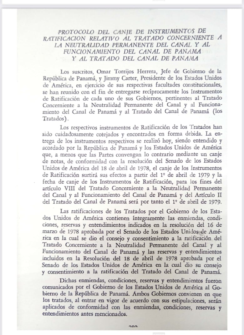 Donald Trump, el Canal de Panamá y lo pactado en el Tratado de Neutralidad