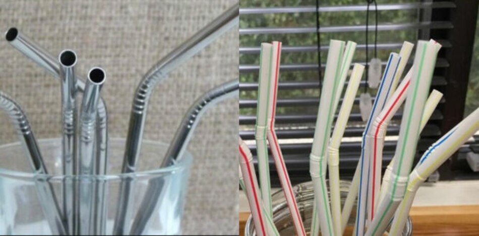 ¿Las pajillas de metal son mejores que las de plástico?