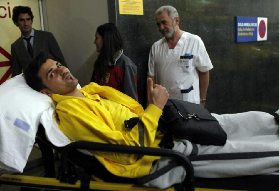 Villa deja Japón y será operado entre el sábado y el domingo en Barcelona