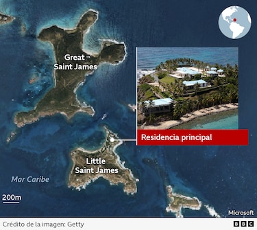 Las imágenes inéditas de la isla privada en el Caribe en la que Jeffrey Epstein cometió sus crímenes sexuales