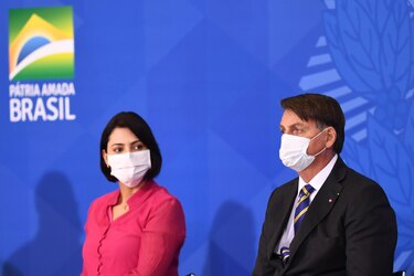 La esposa de Jair Bolsonaro da positivo al coronavirus