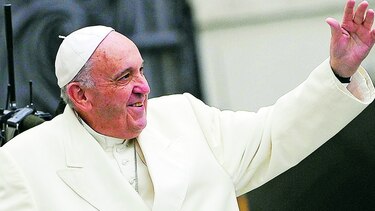 Un altar digno de un papa en Nairobi