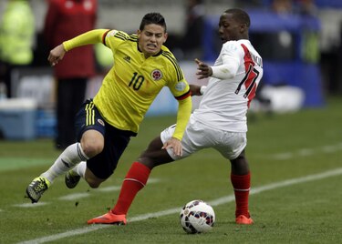 Federación colombiana confirma ausencia de James