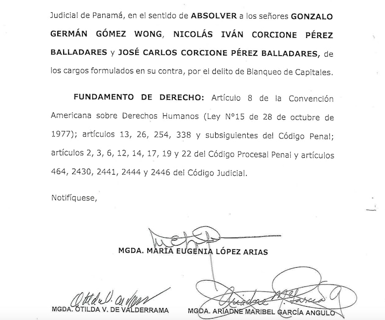 Caso New Business: Sala Penal revoca condena y absuelve a los Corcione y a Gonzalo Gómez