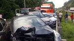 Puente Centenario: Hay 10 personas heridas luego de colisión múltiple