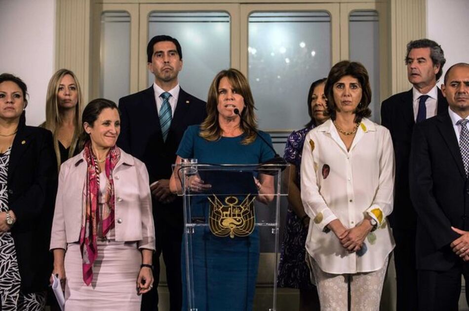 Venezuela rechaza en la OEA críticas del Grupo de Lima a calendario electoral
