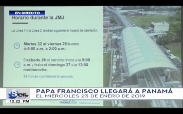 Por la JMJ se ordena el cierre de las oficinas públicas durante tres días