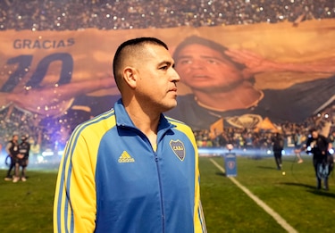 Juan Román Riquelme tuvo su partido despedida ante una Bombonera colmada