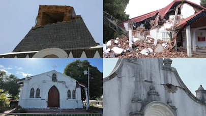 Iglesias históricas en Parita, Natá, Soná y otras zonas afectadas por el terremoto de Panamá