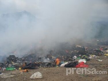 Reportan incendio en vertedero de Chame