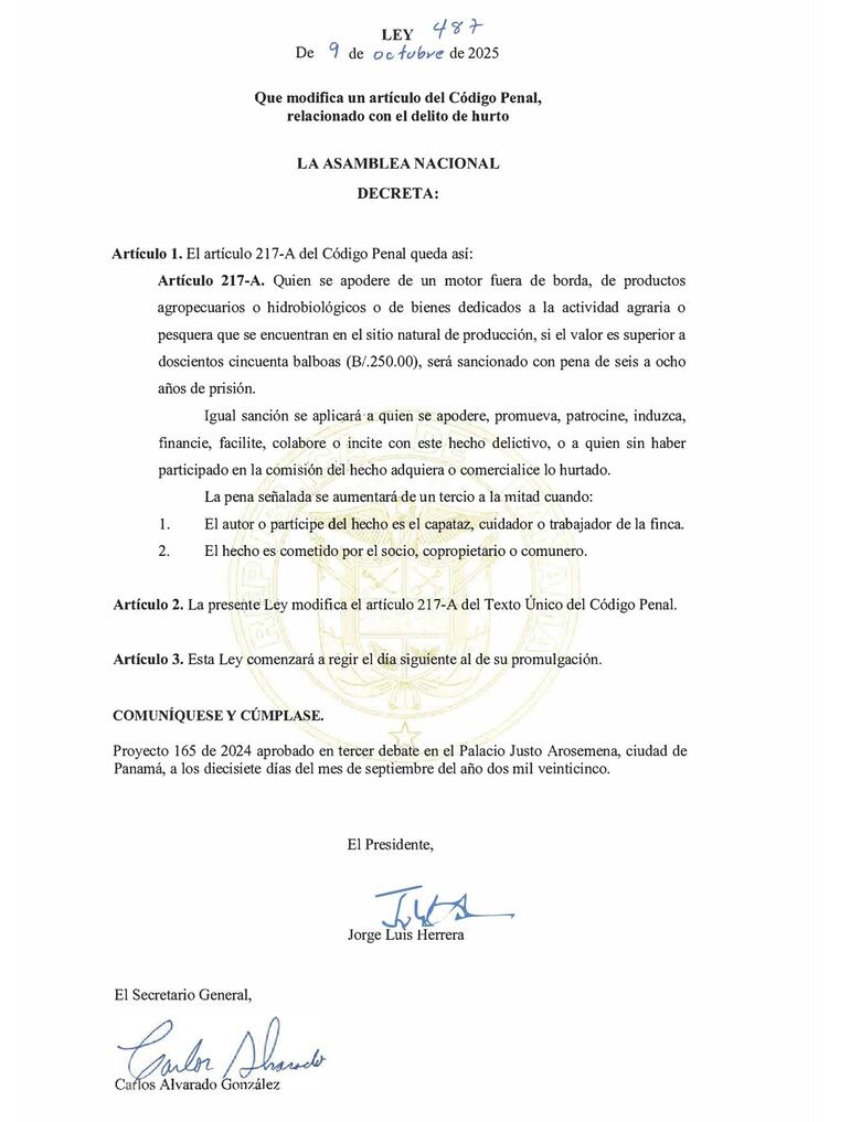 Hasta 8 años de cárcel por hurtar el motor de una embarcación