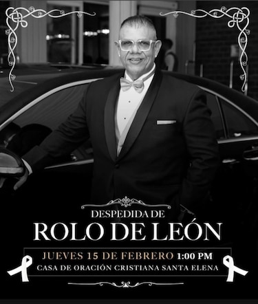 El último adiós a ‘Rolo’ de León