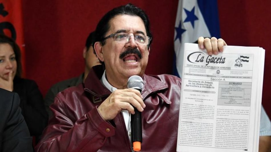 Oposición hondureña interpone 'nulidad' por 'fraude'