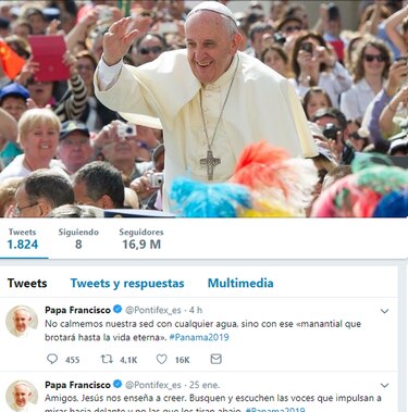 El papa de los jóvenes