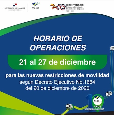 MiBus ajusta horario por cuarentena total; no habrá servicio por varias horas
