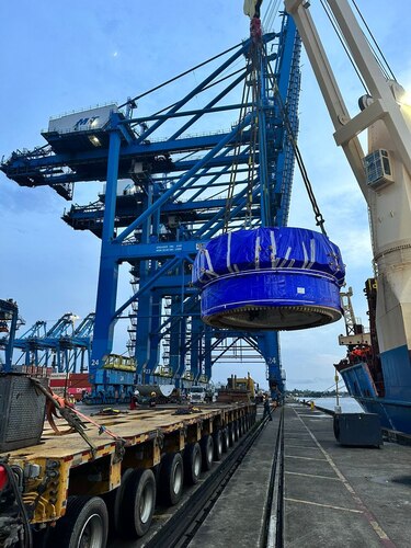 La tuneladora de la Línea 3 del Metro llega a Panamá