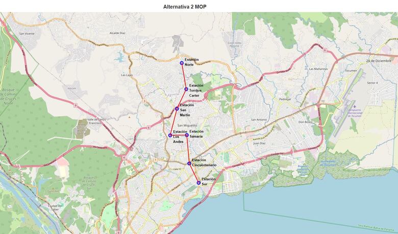 Tres rutas y un solo objetivo: mejorar la movilidad en San Miguelito