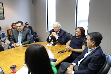 Presidente José Raúl Mulino participa en el consejo editorial de ‘La Prensa’