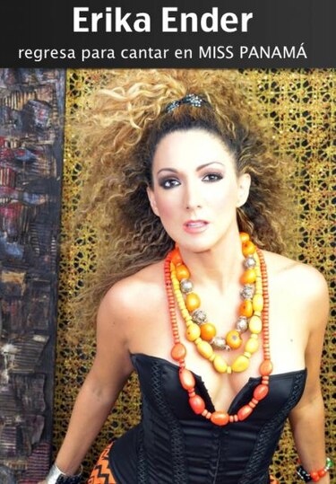 Erika Ender, invitada a la final de Miss Panamá