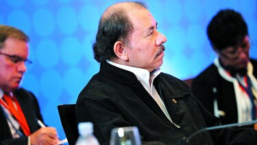 Daniel  Ortega entrega la presidencia del SICA