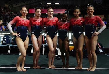 Estados Unidos se proclama campeón del mundo por equipos en gimnasia