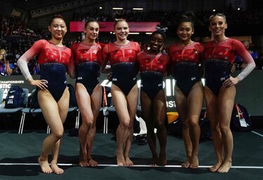 Estados Unidos se proclama campeón del mundo por equipos en gimnasia